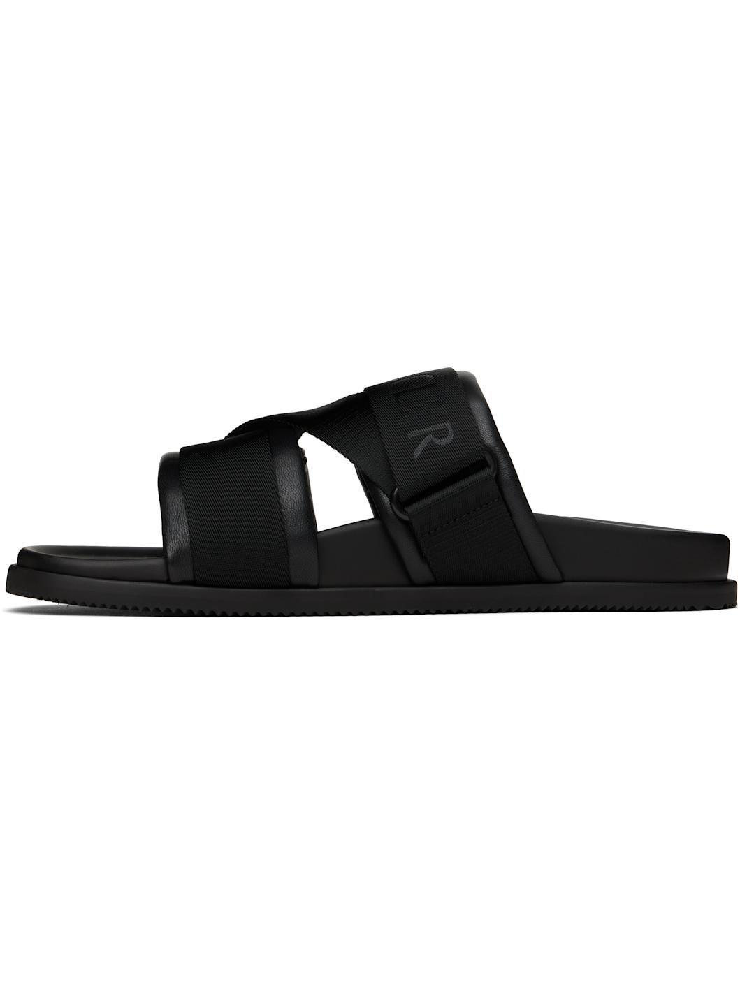 Black Mon Summer Sandals - 3