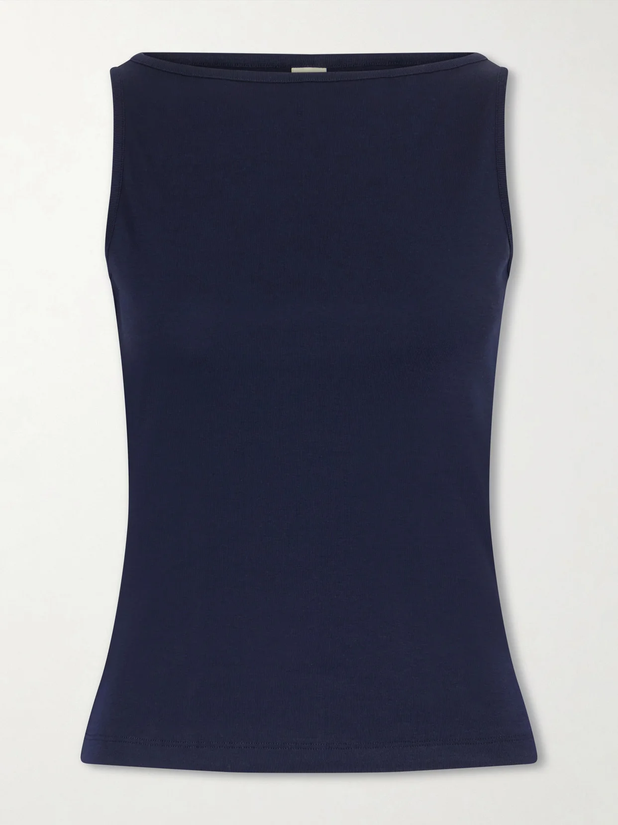 Timmi Ribbed Organic Cotton Tank - 1