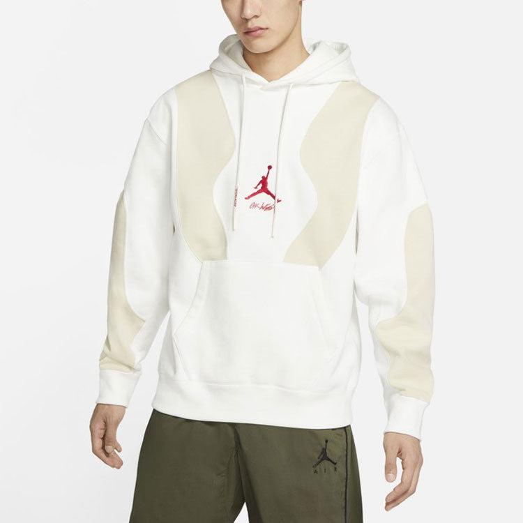 Air Jordan x OFF-WHITE Crossover Embroidered logo Casual Sports 'White' CV0541-134 - 4
