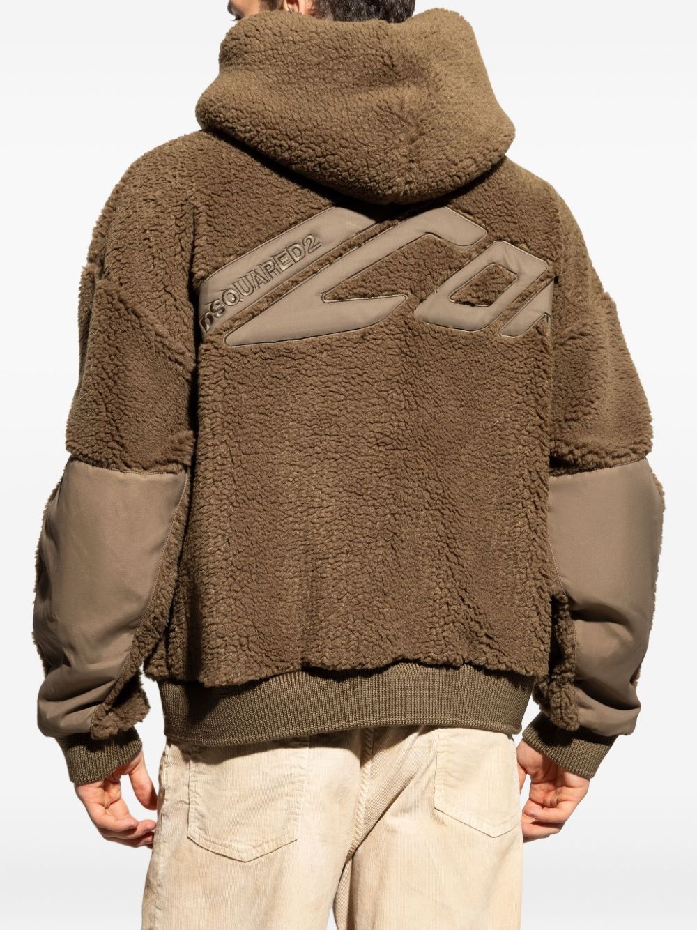 fleece hoodie - 4