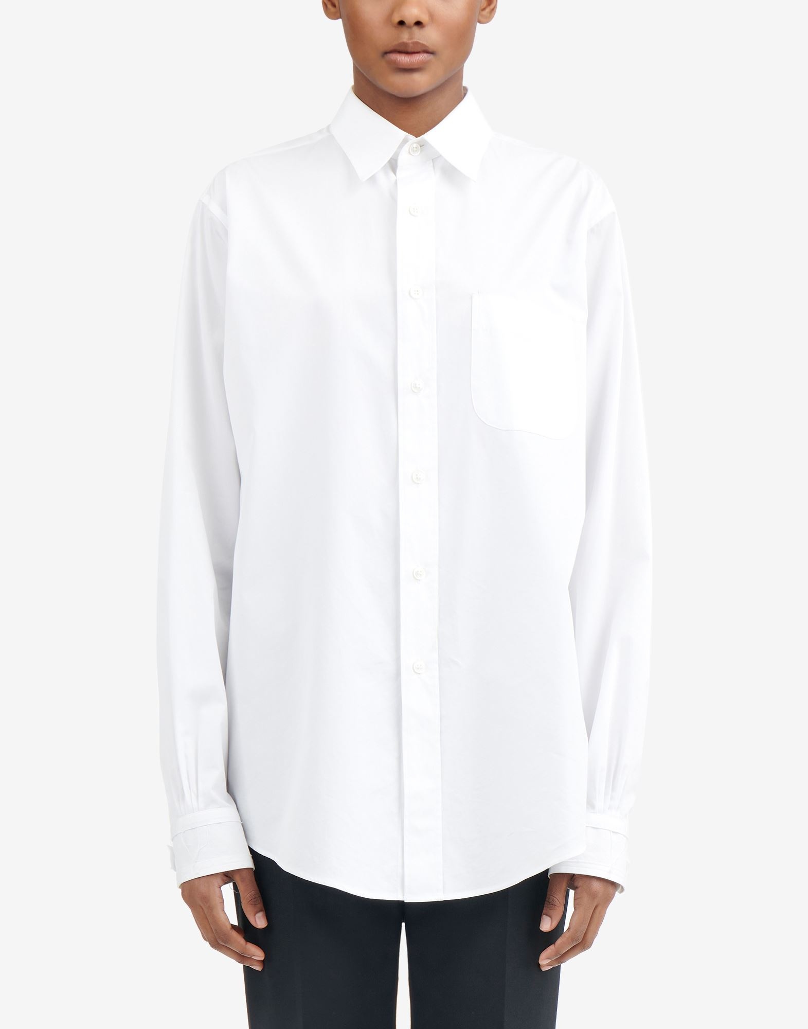 Décortiqué organic cotton poplin shirt - 5