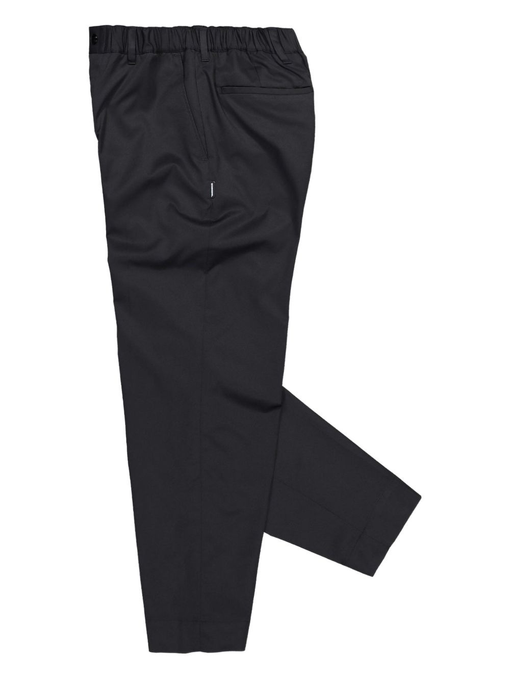 elastic-waistband pocket trousers - 3