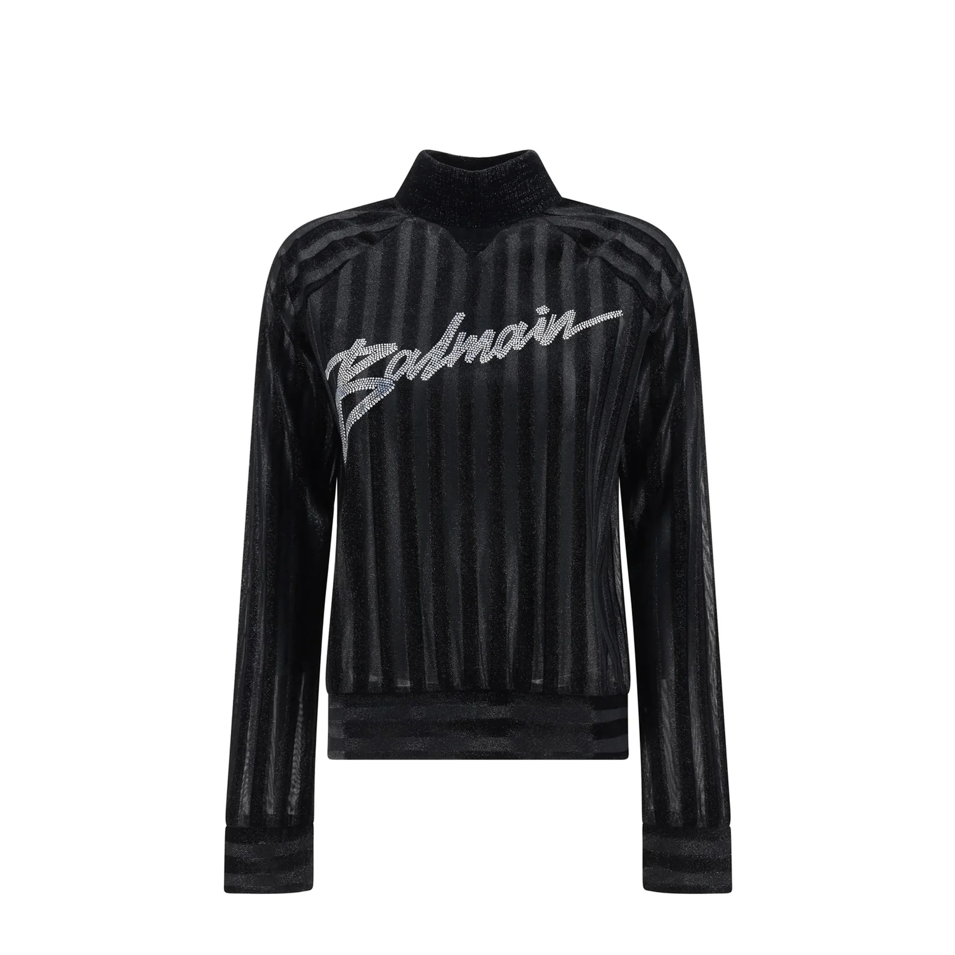 Balmain High-Neck Logo Sweater Women - 1