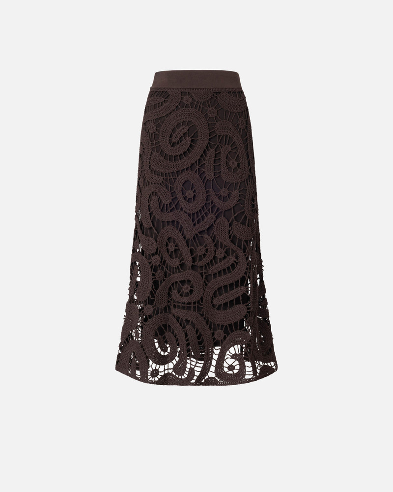 GEOMETRIC CROCHETED MIDI SKIRT 1