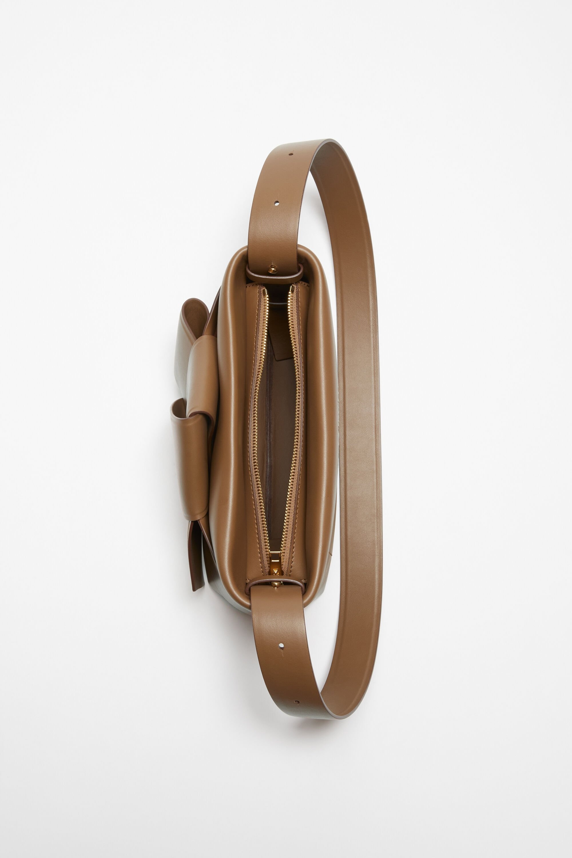 Musubi shoulder bag - Camel brown - 4
