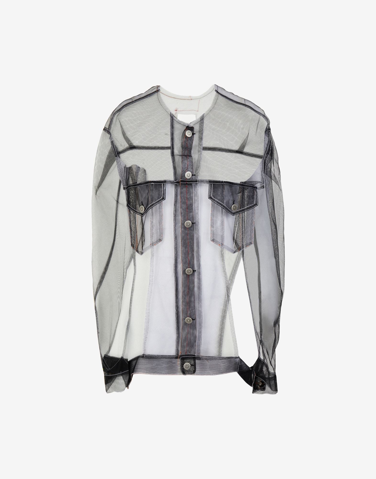 Tulle overshirt - 1
