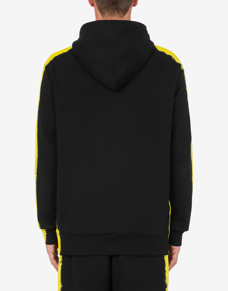 MOSCHINO PAINT HOODIE 3