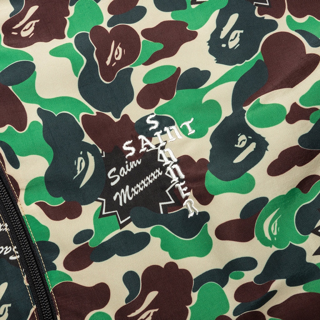SAINT MICHAEL X A BATHING APE ST APE TRACK JACKET - CAMO - 3