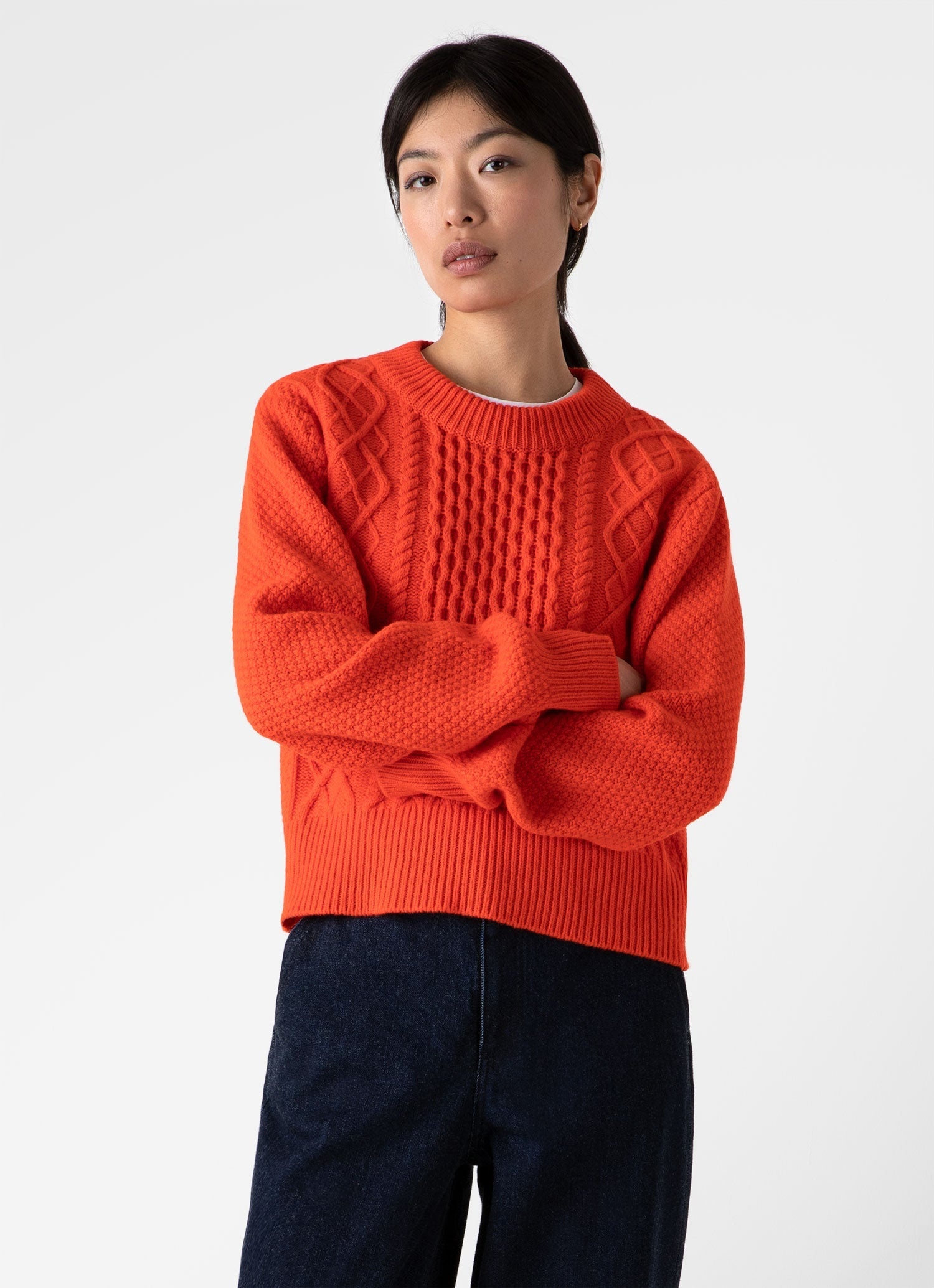 Cable Knit Jumper - 1