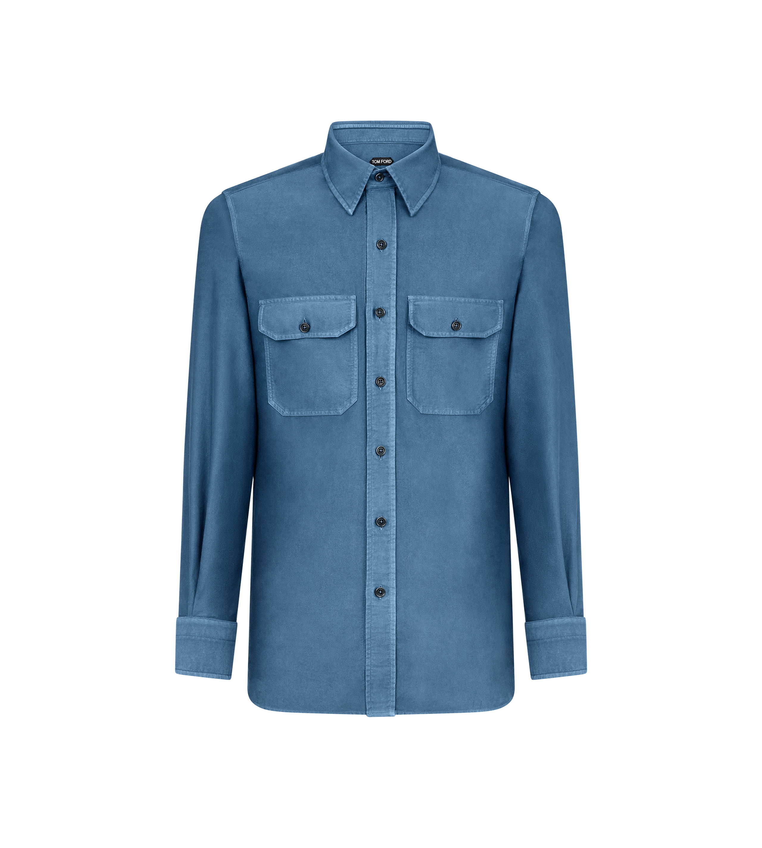 LIGHT MOLESKIN MILITARY FIT SHIRT - 1