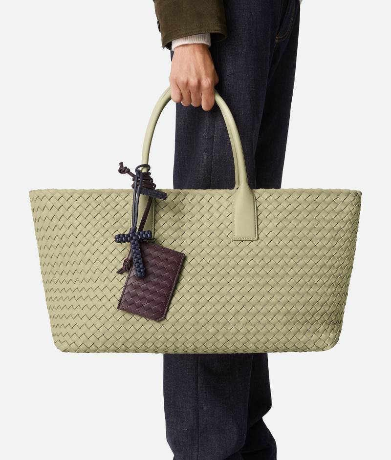 Bottega Veneta Intrecciato Piccolo Badge Holder outlook