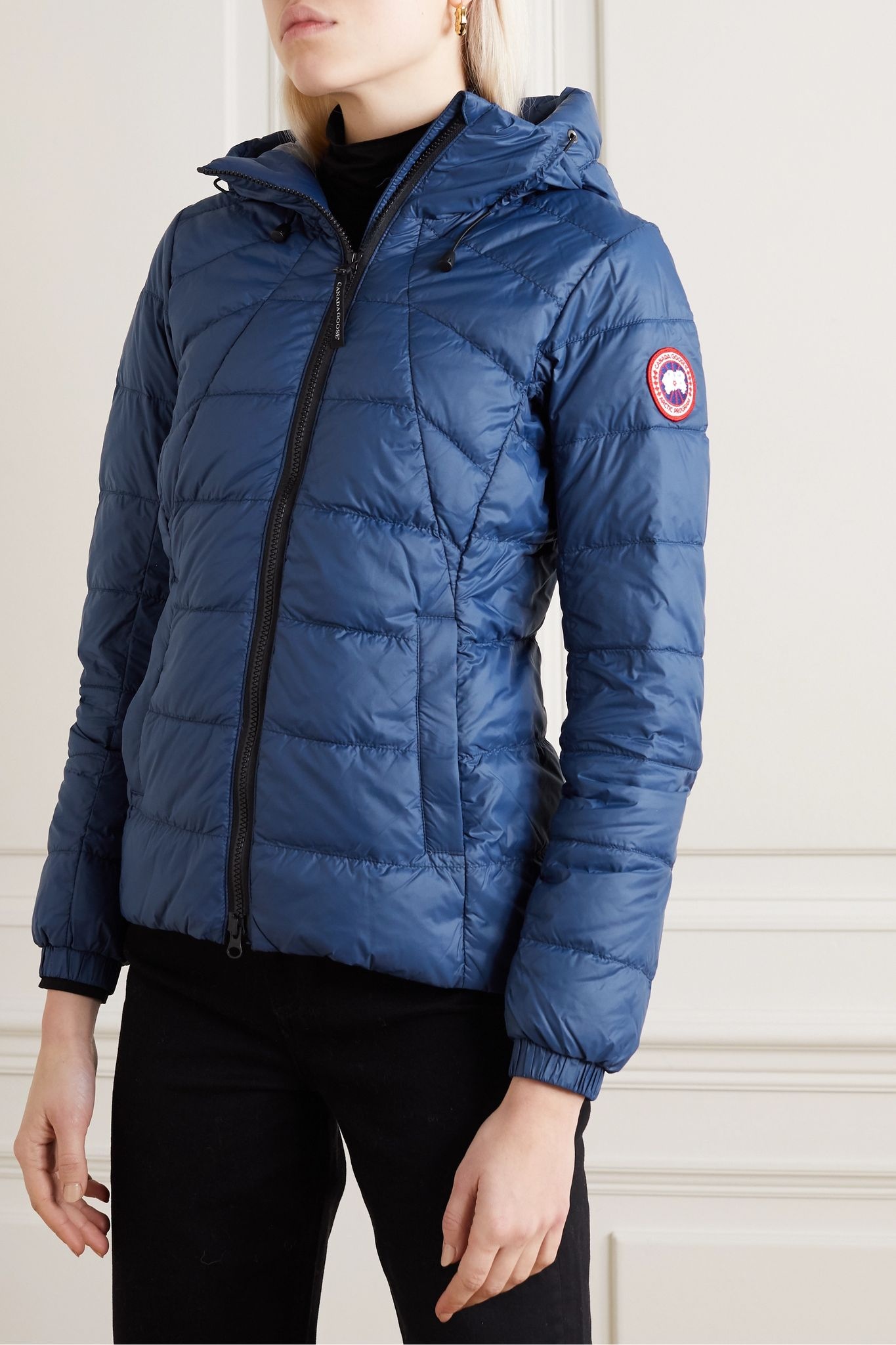 Abbot hooded quilted shell down jacket - 3