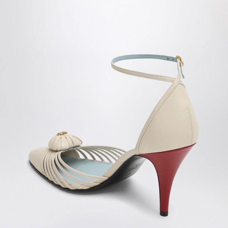 Valentino Garavani Décolleté Vg Sandal Royal Ivory Women - 2