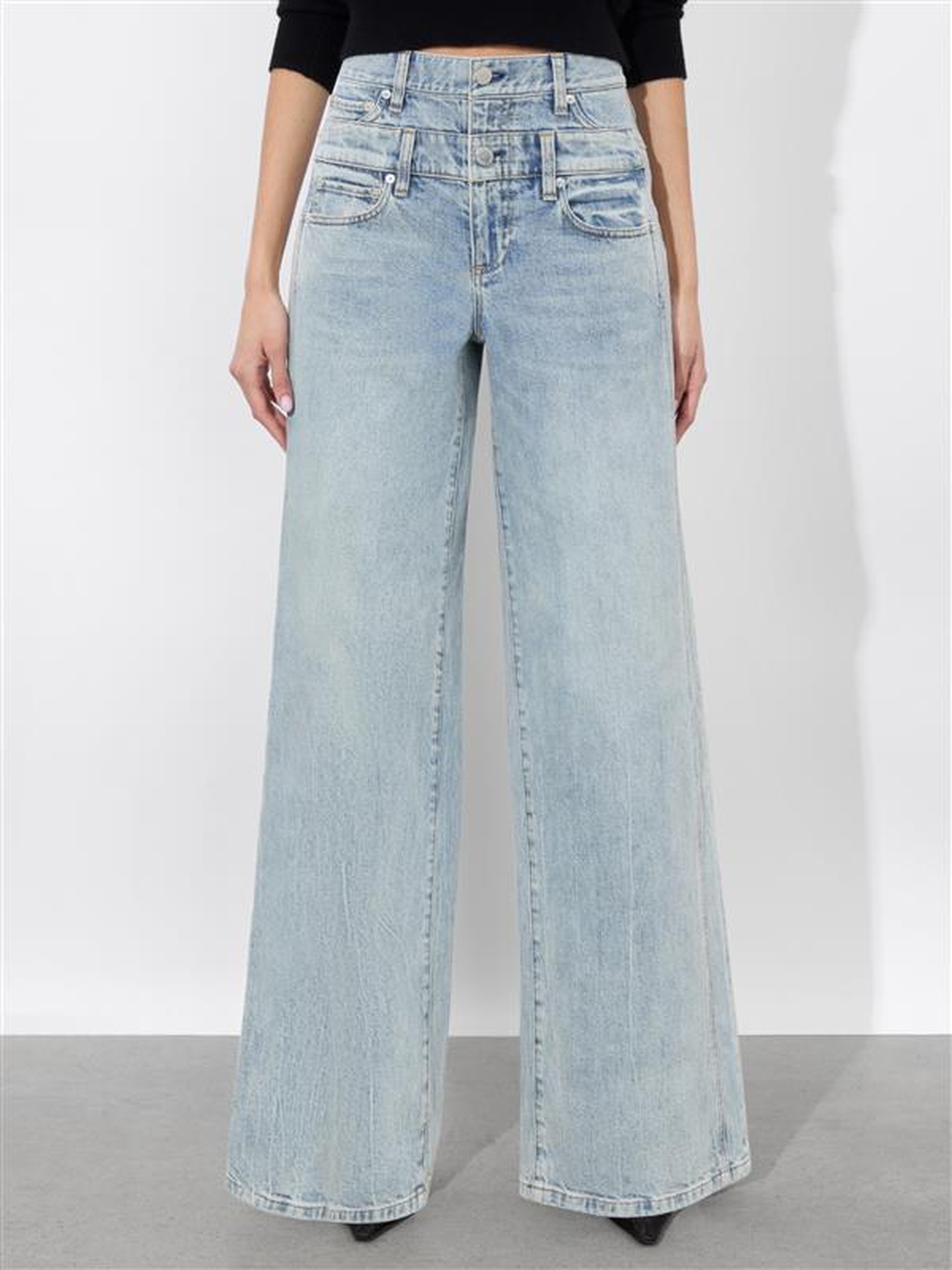 DOUBLE WAIST COOL JEAN - 2