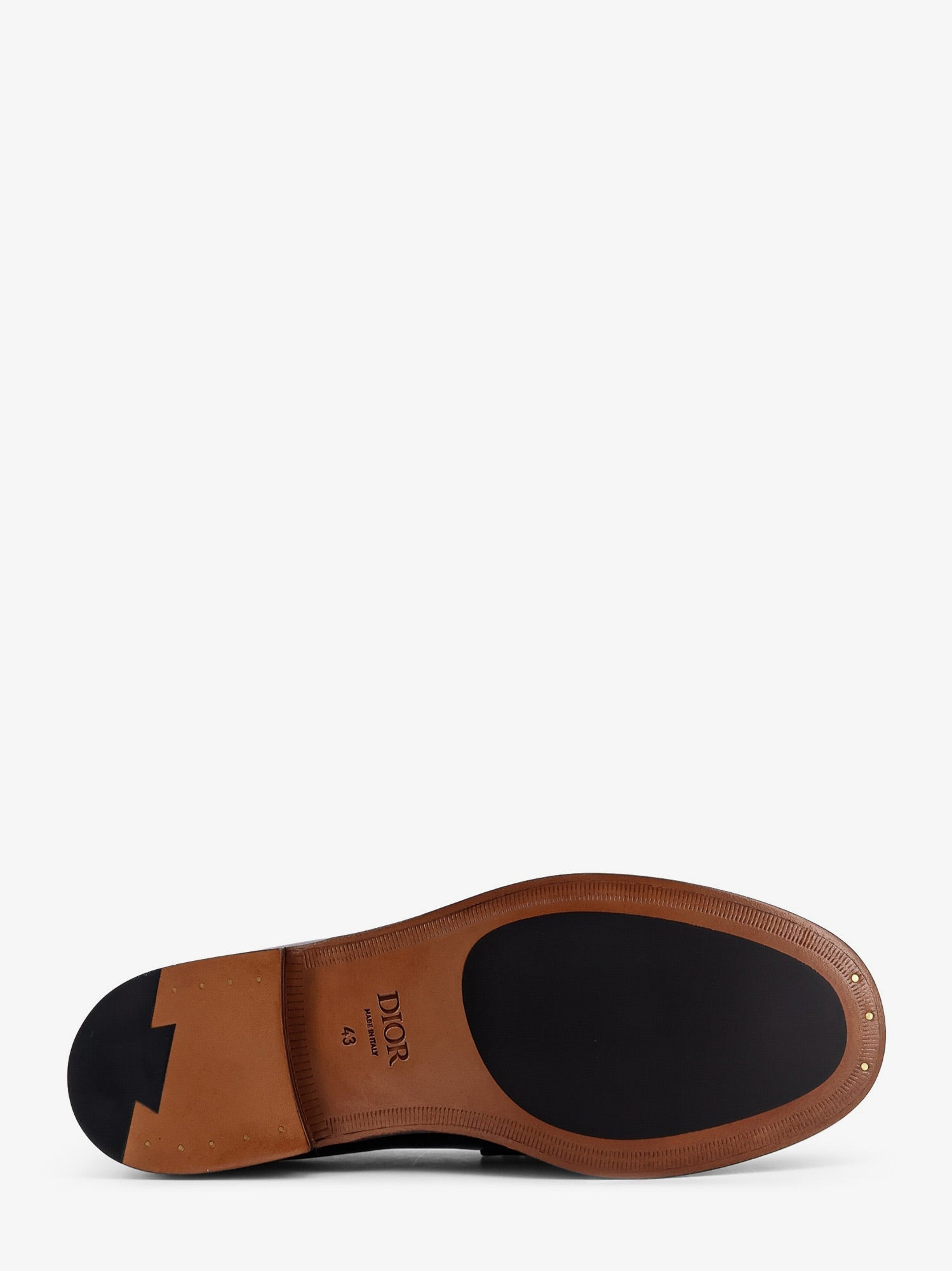 Dior Men Dh Dior Granvil Leather Loafers - 4
