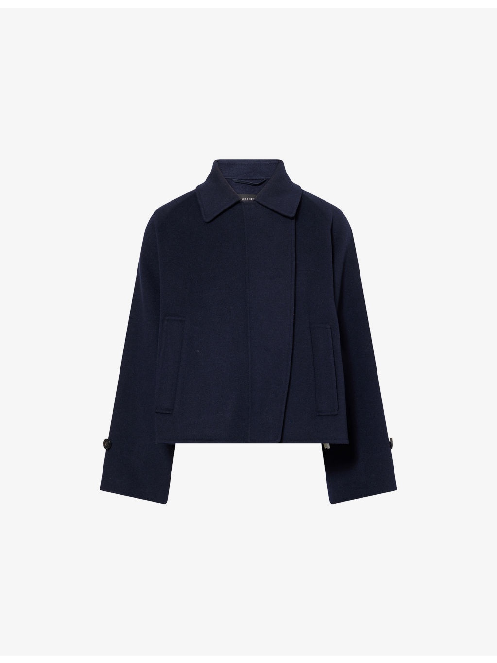Carella Raglan-Sleeves Wool Coat - 1