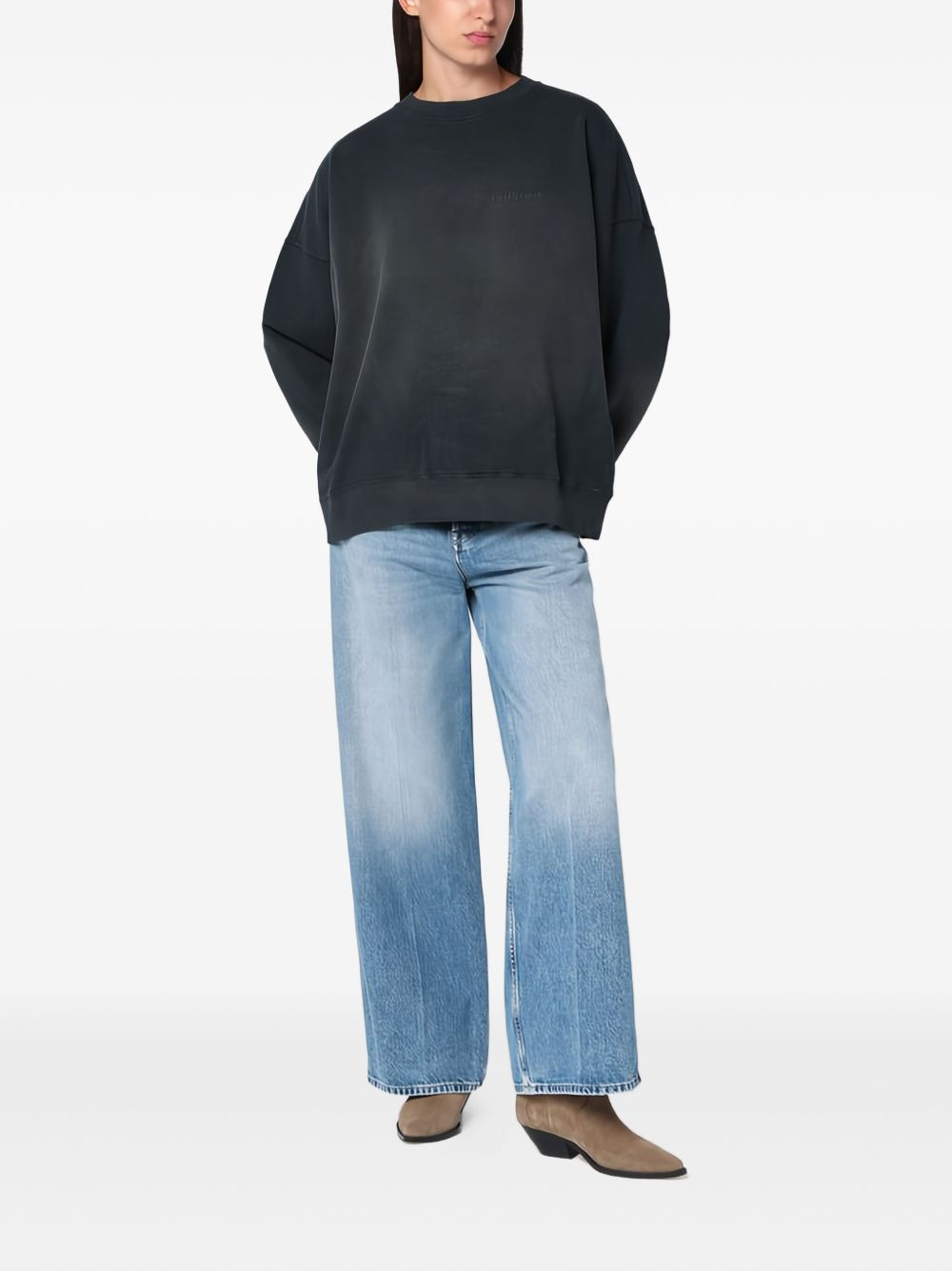 Cotton Crewneck Sweatshirt - 3