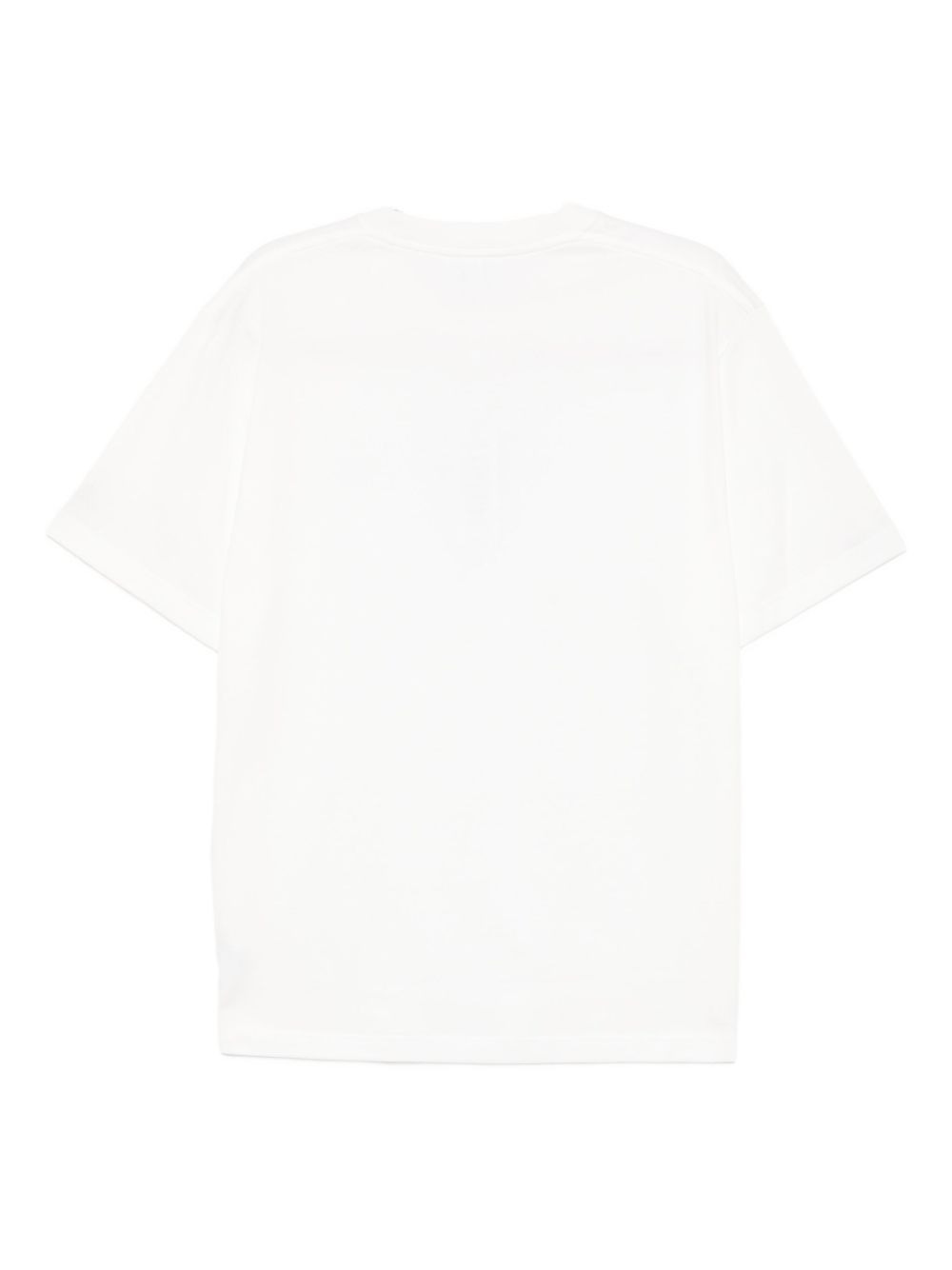 logo-appliqué cotton T-shirt - 2