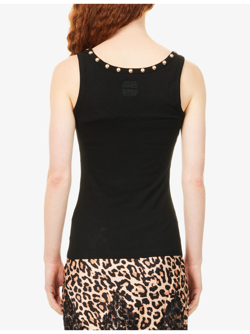 Studded Rib Jersey Vest Top 4