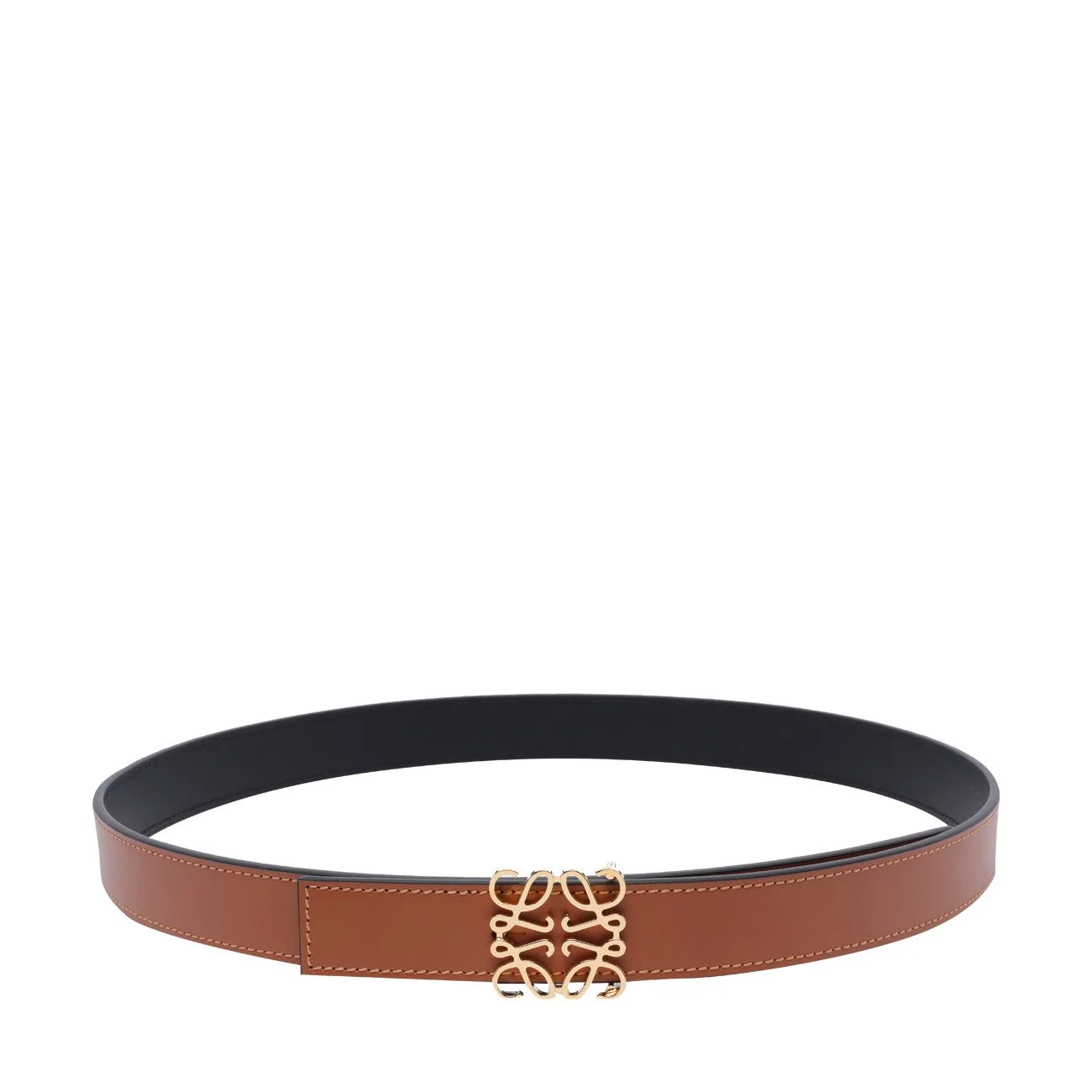 Loewe Women Reversible Anagram Logo Belt - 1