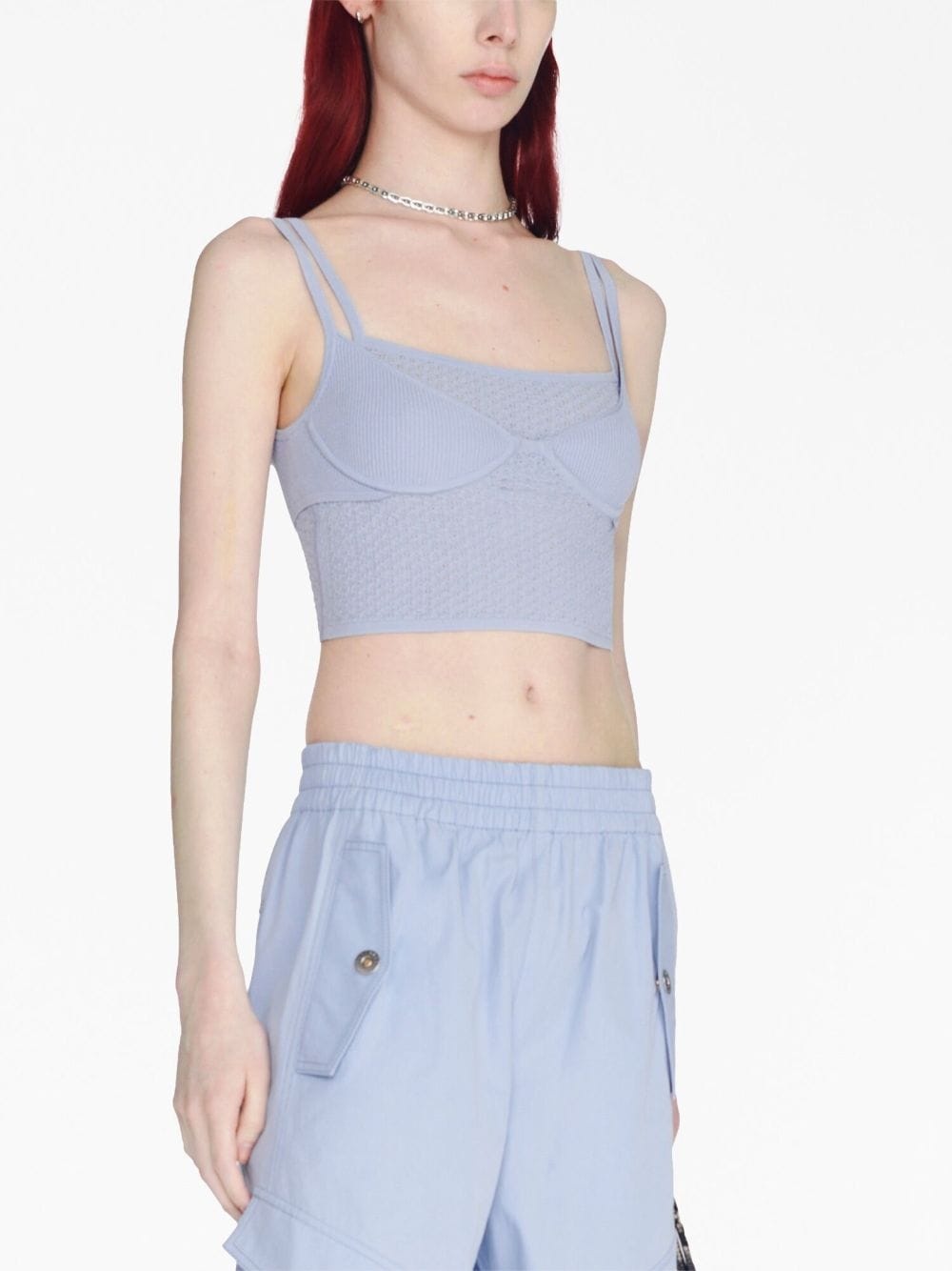 Serpent-lace bralette top - 4