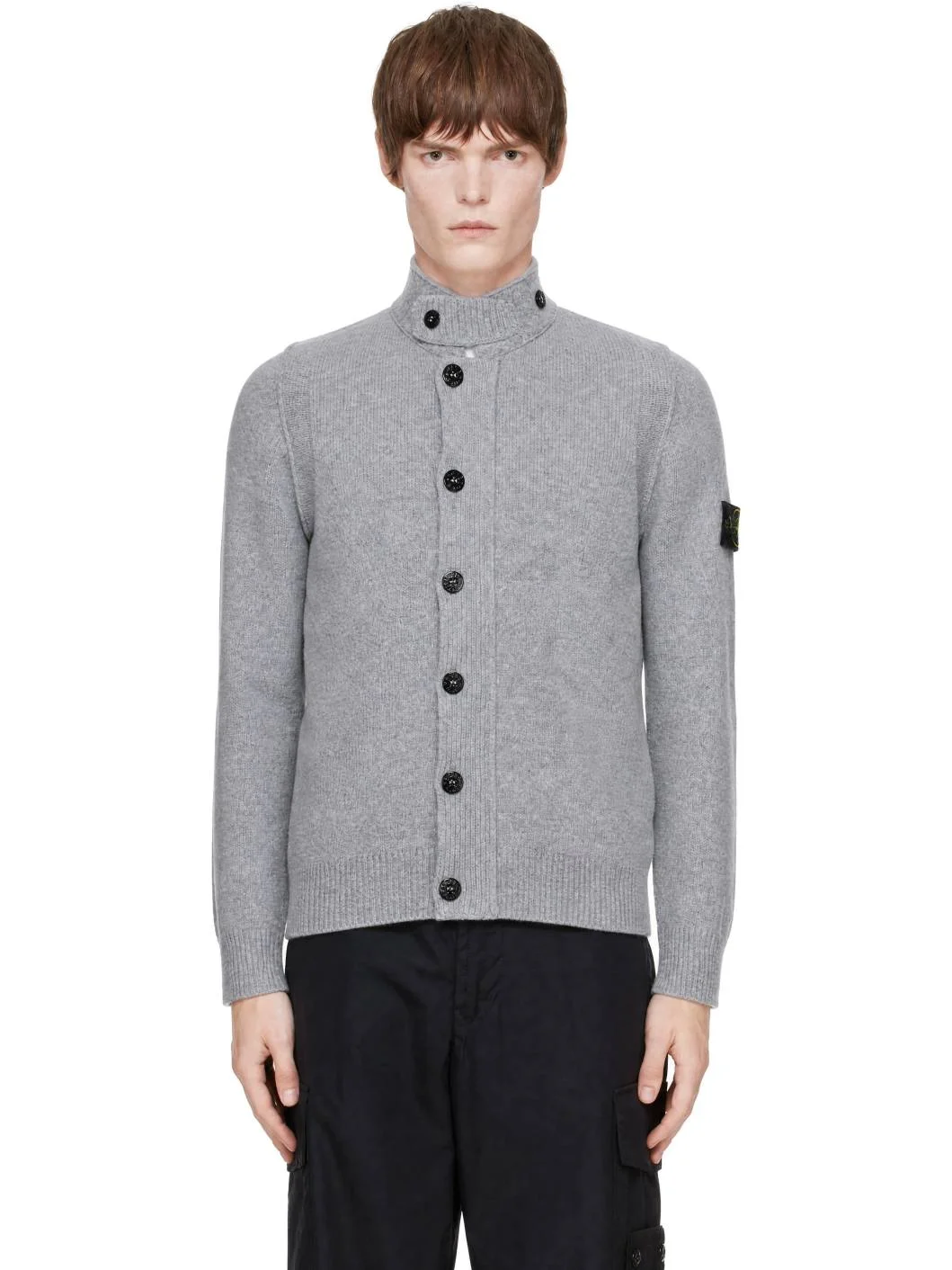 Gray 5100047 Lambswool Jacket - 1