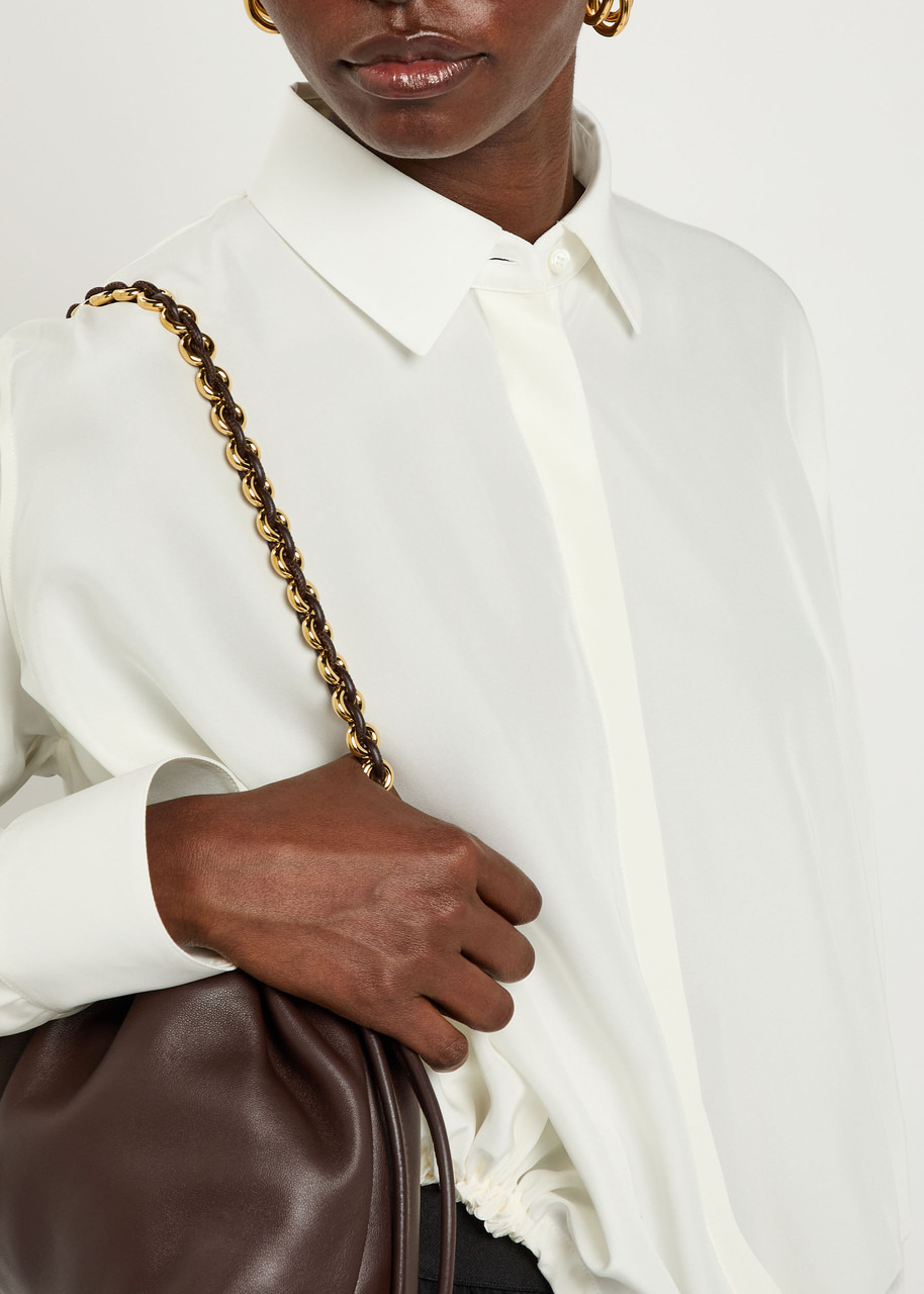 Loewe Drawstring Silk-crepe Shirt - 5