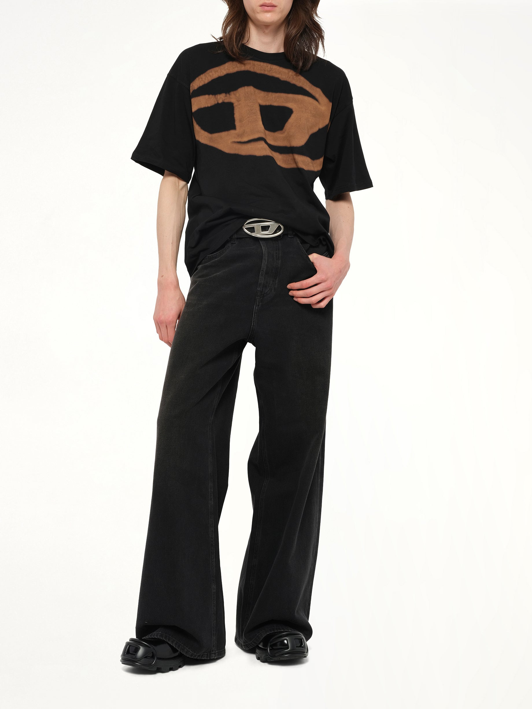 T-BOXT-BLEACH T-Shirt in Black - 4