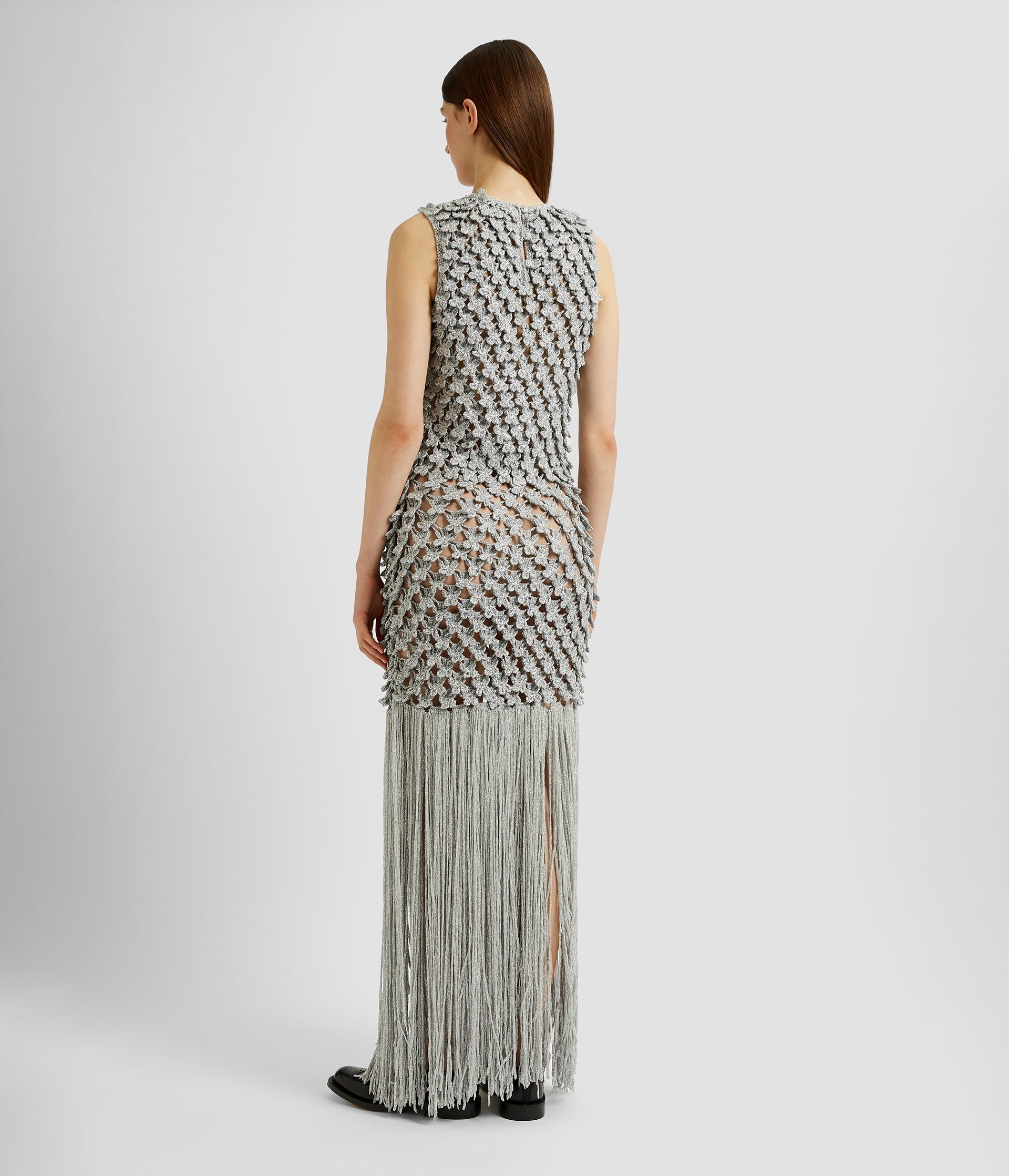 LUREX CROCHET DRESS - 4