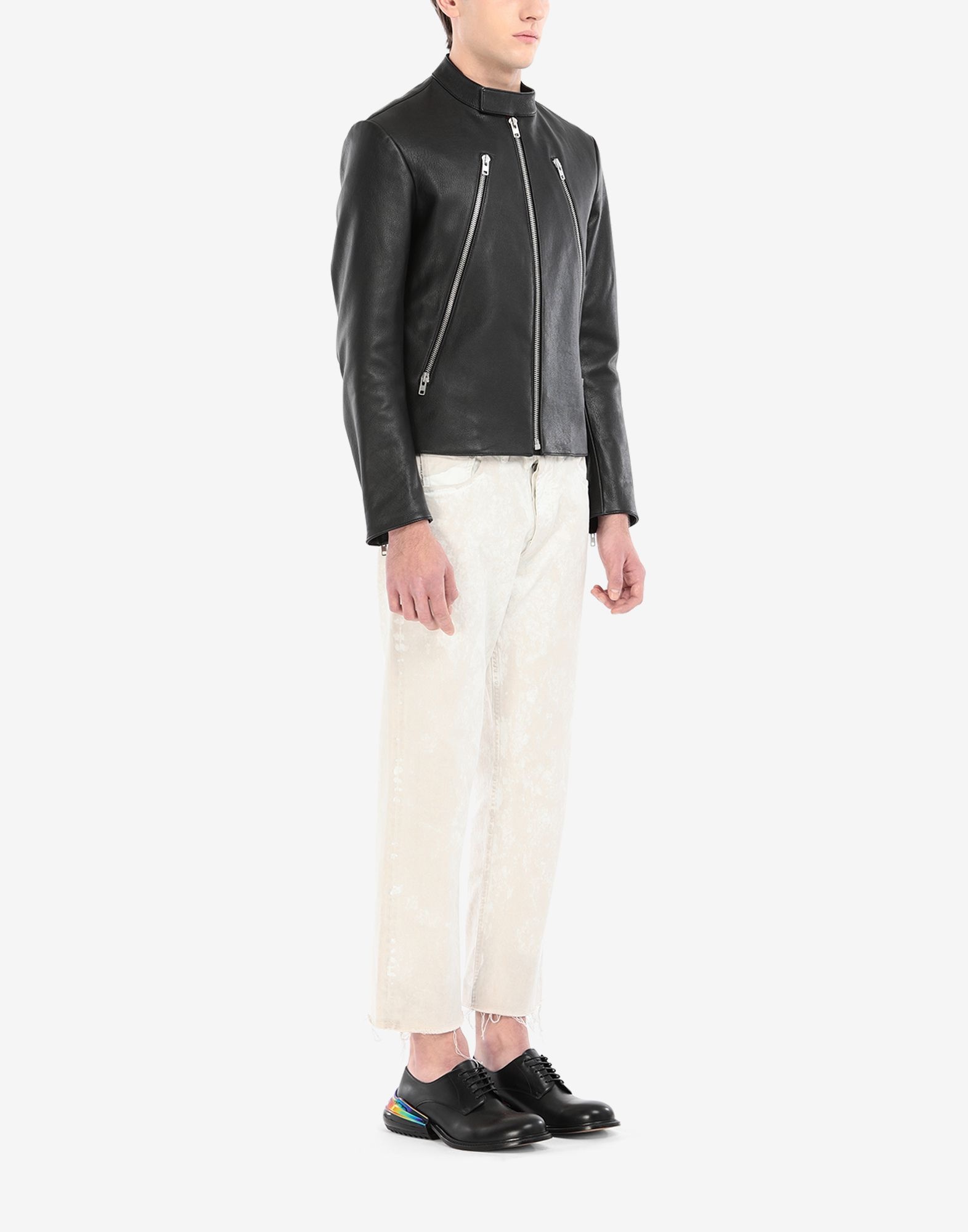 Leather sports jacket - 3