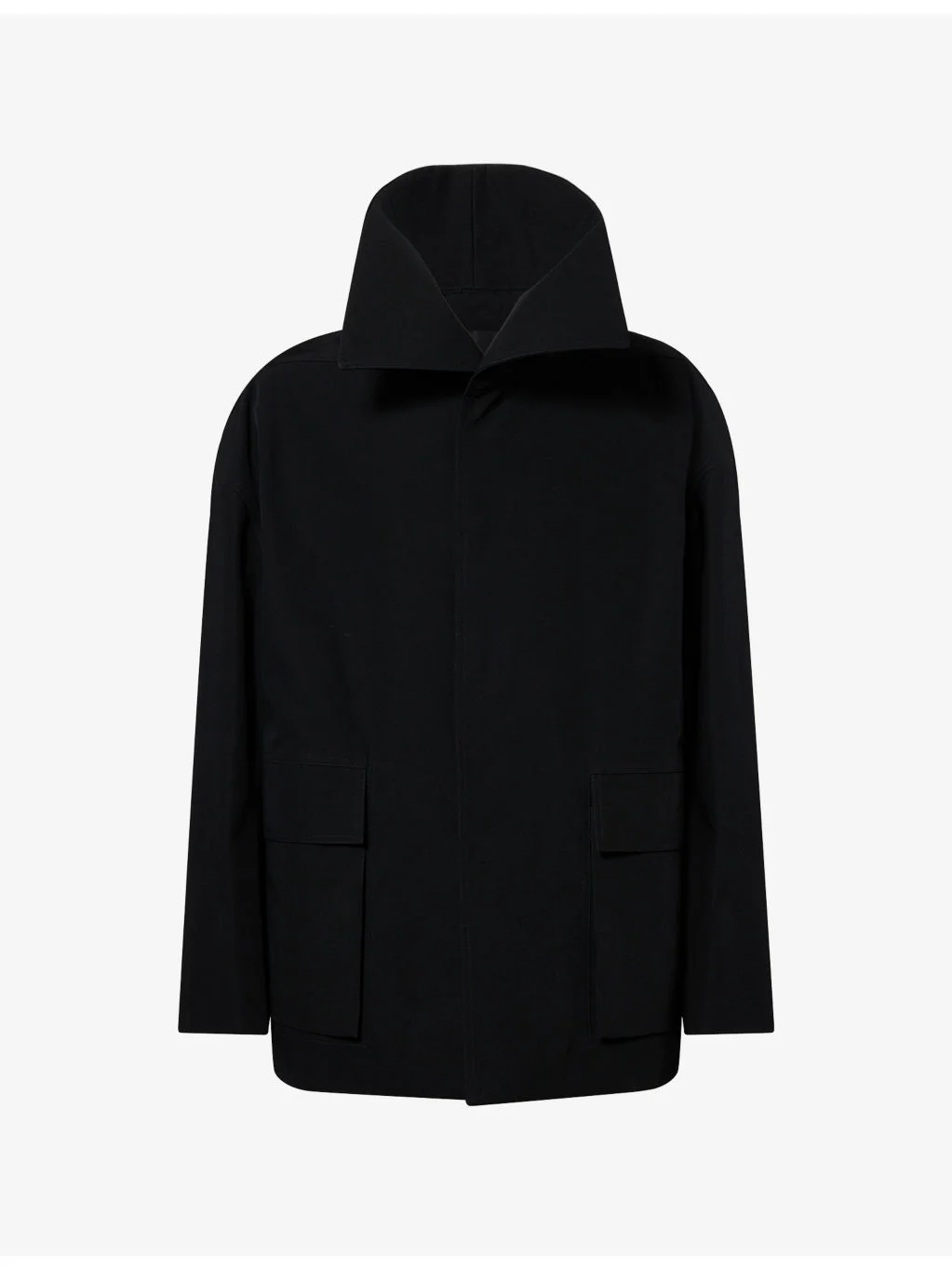 Dracucollar Mid-Length Woven Jacket - 1