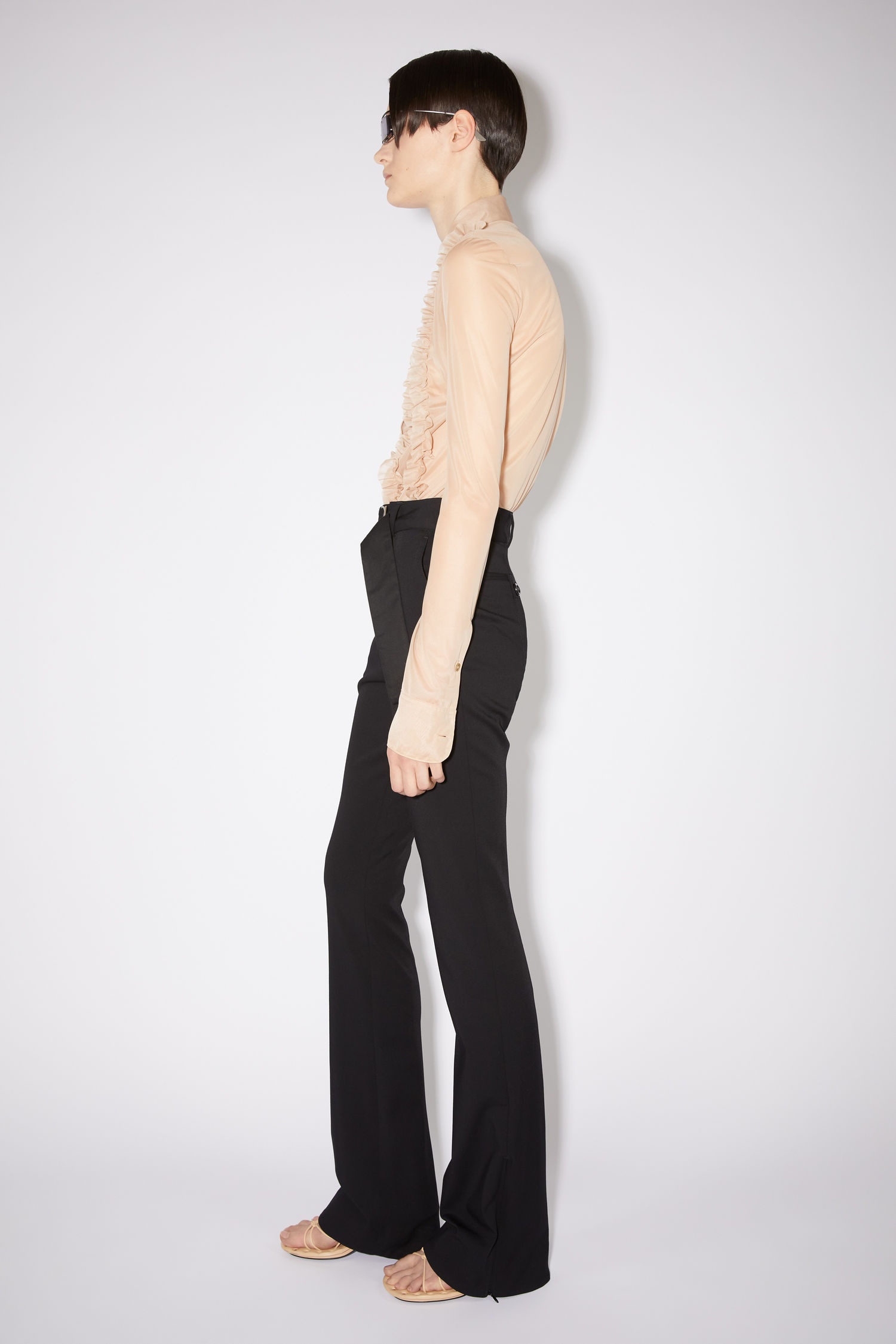 Tailored trousers - Black - 4