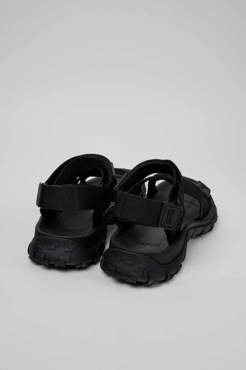 CAMPERLAB Black Textile Sandals for Men. outlook
