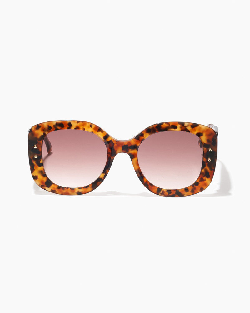 Oversized Sunglasses With Chain 1