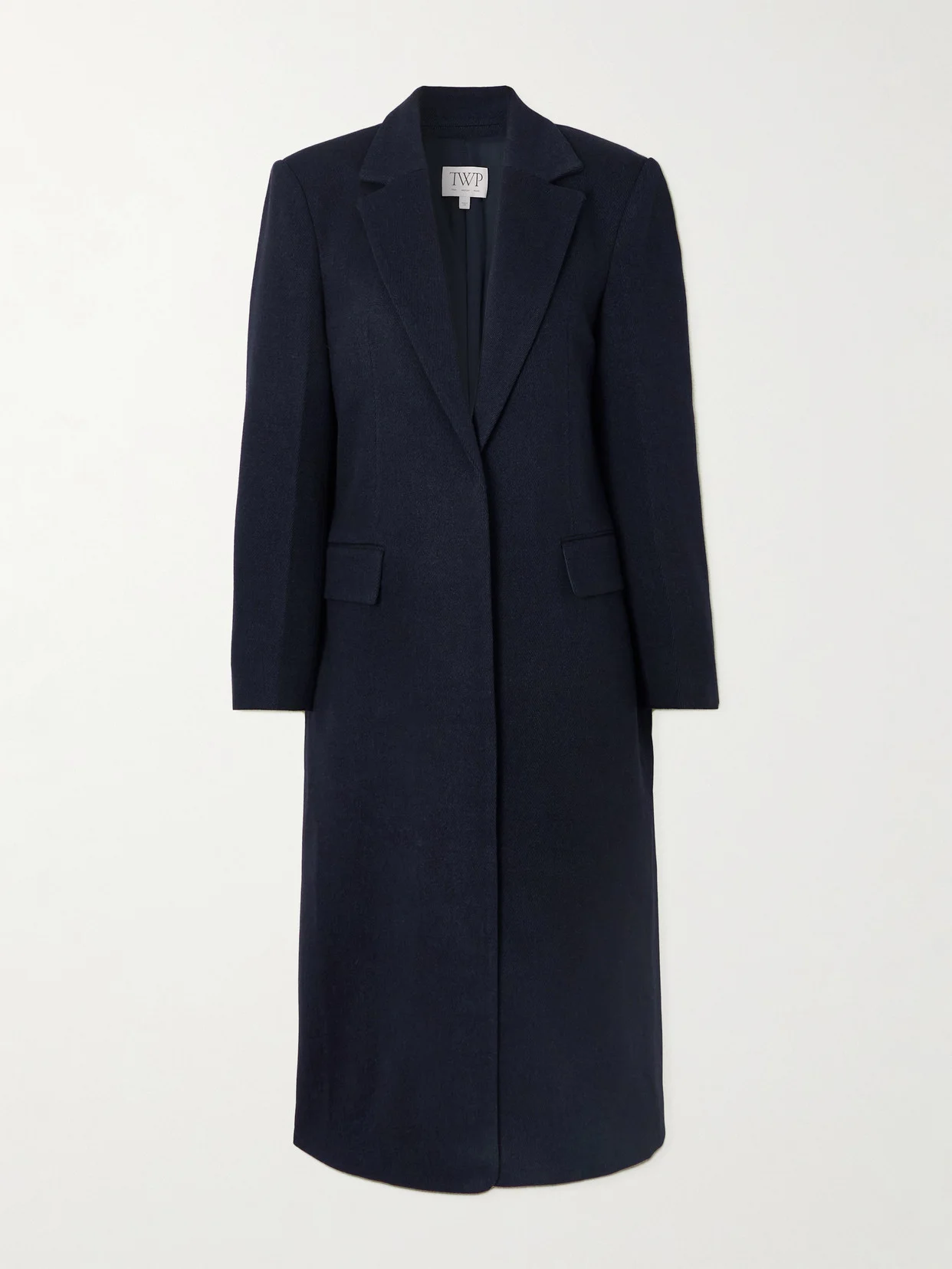 Mattie Wool-blend Twill Coat - 1
