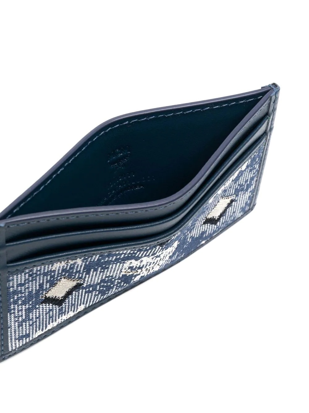 Aren monogram-jacquard cardholder - 3