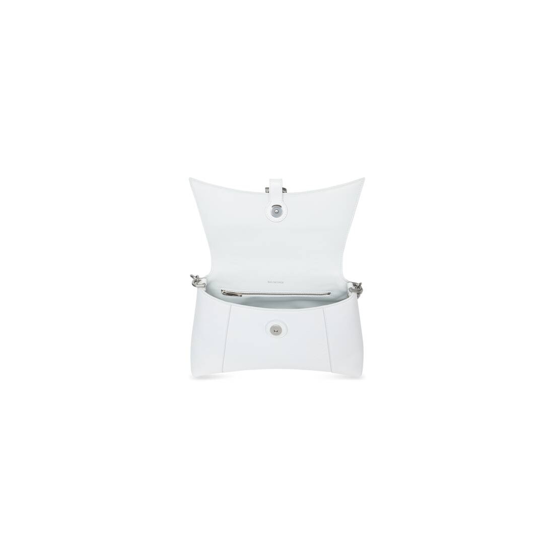 Women's Downtown Small Shoulder Bag With Chain in White - 5