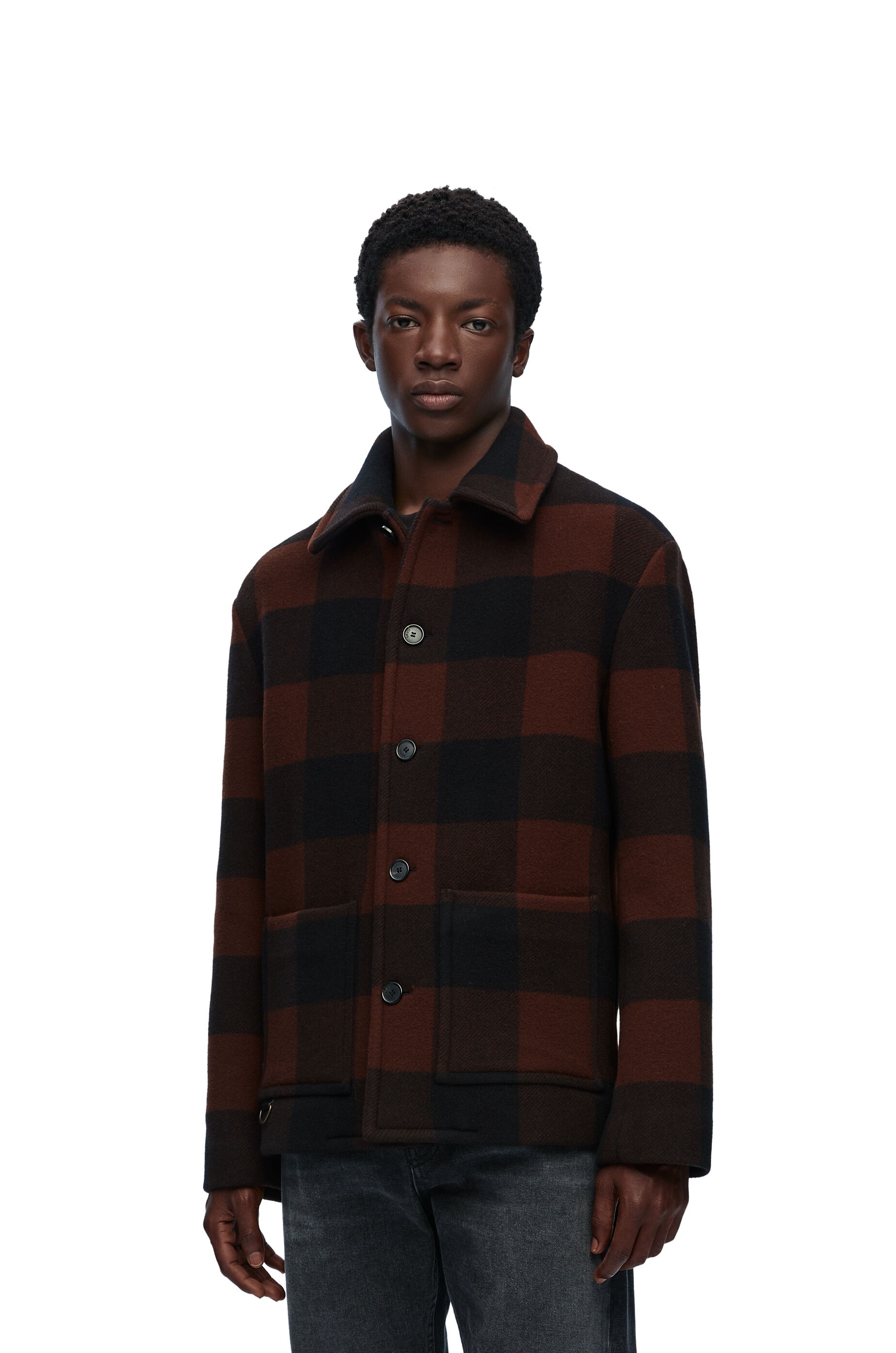 Workwear jacket in wool - 3