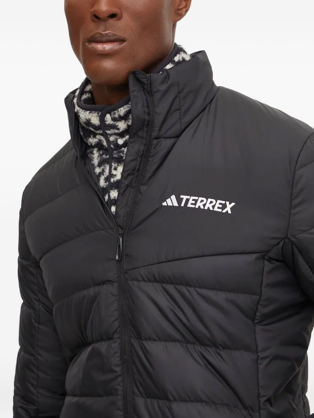 Terrex quilted-panel down jacket - 4