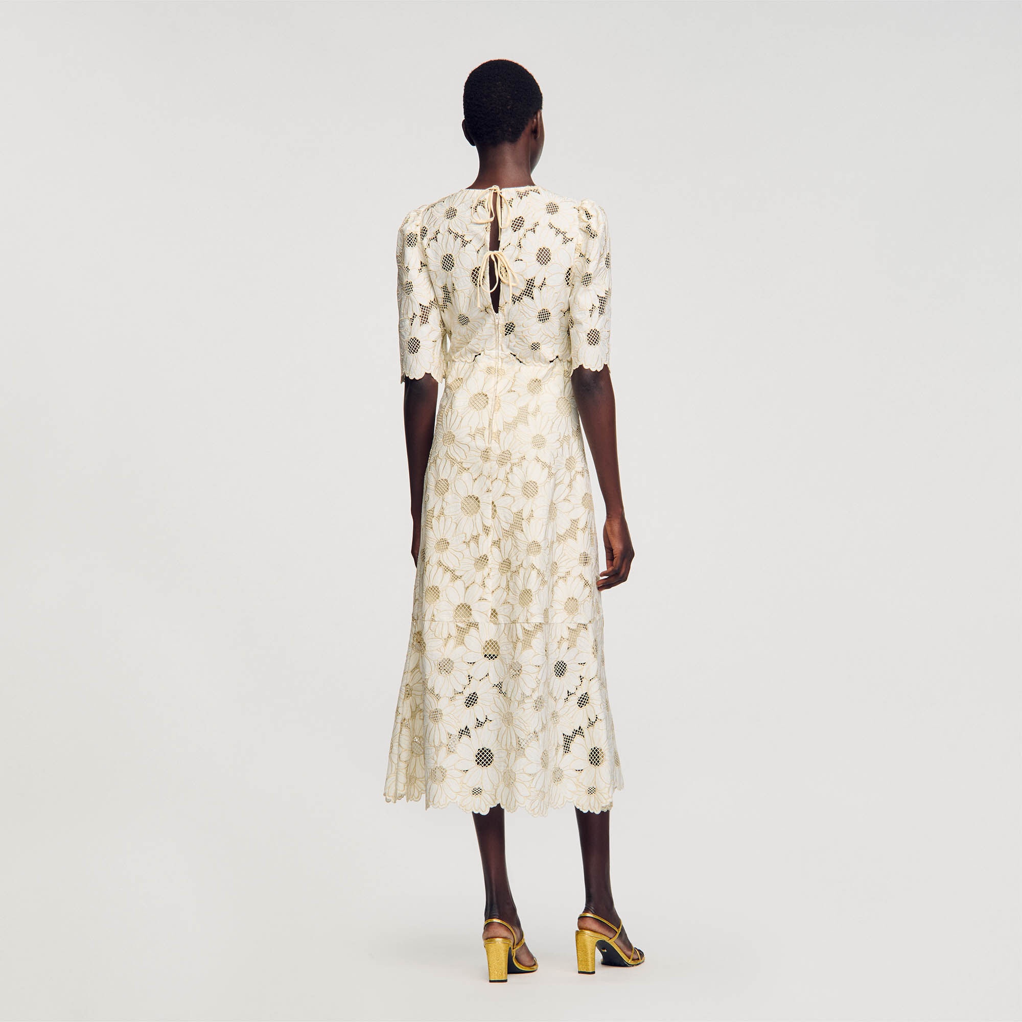 EMBROIDERED MAXI DRESS - 6
