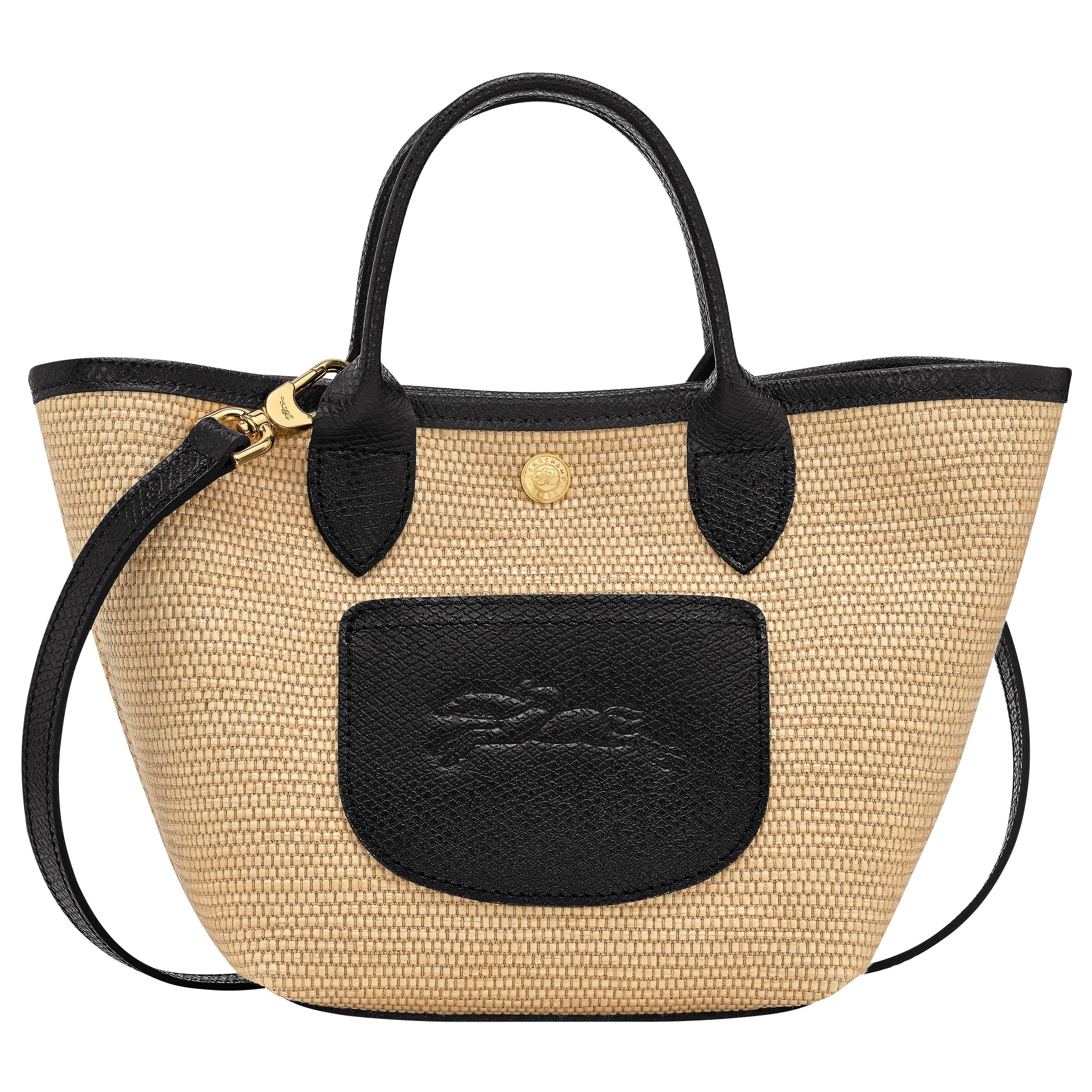 Le Pliage Collection XS Basket bag Black - Canvas - 1