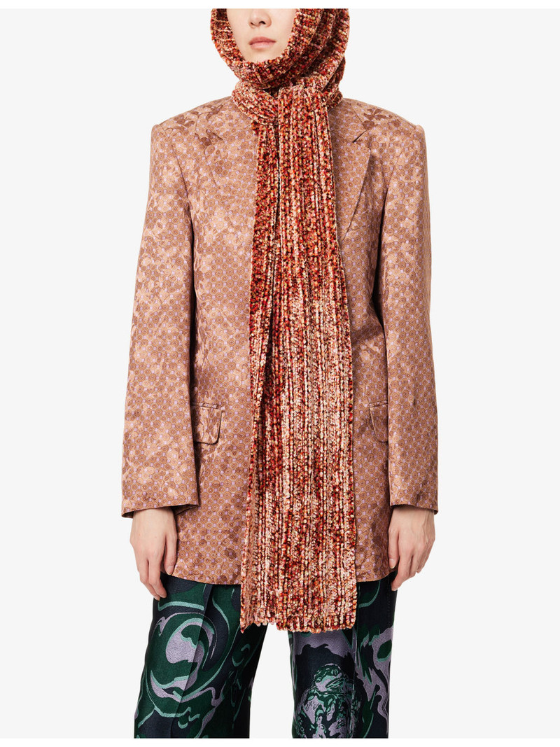 Dries Van Noten Teya Knitted Scarf outlook