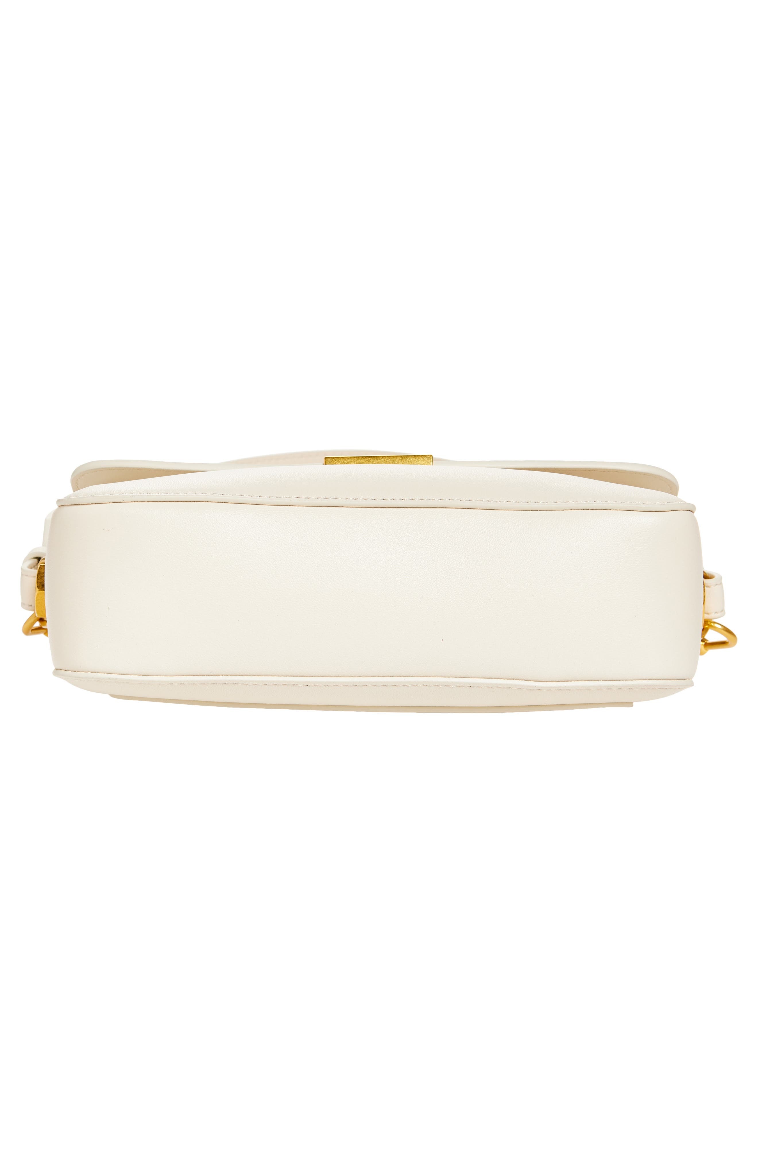 Off-White Medium Soft Binder Leather Shoulder Bag in Dust at Nordstrom - 7