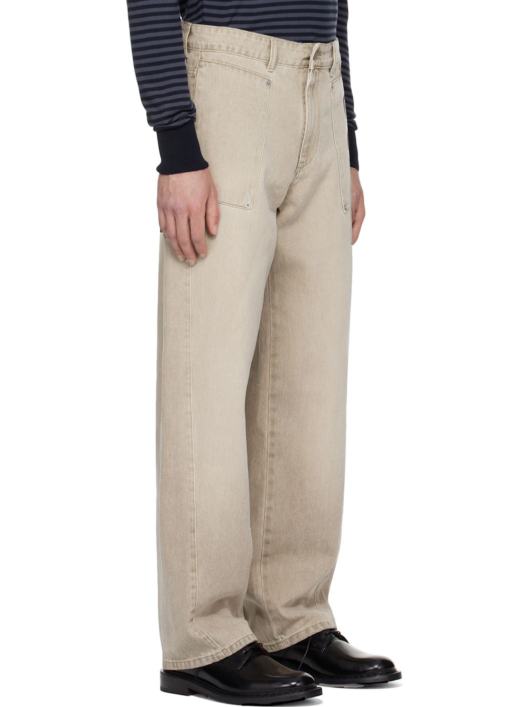 Taupe Orlando Jeans - 2