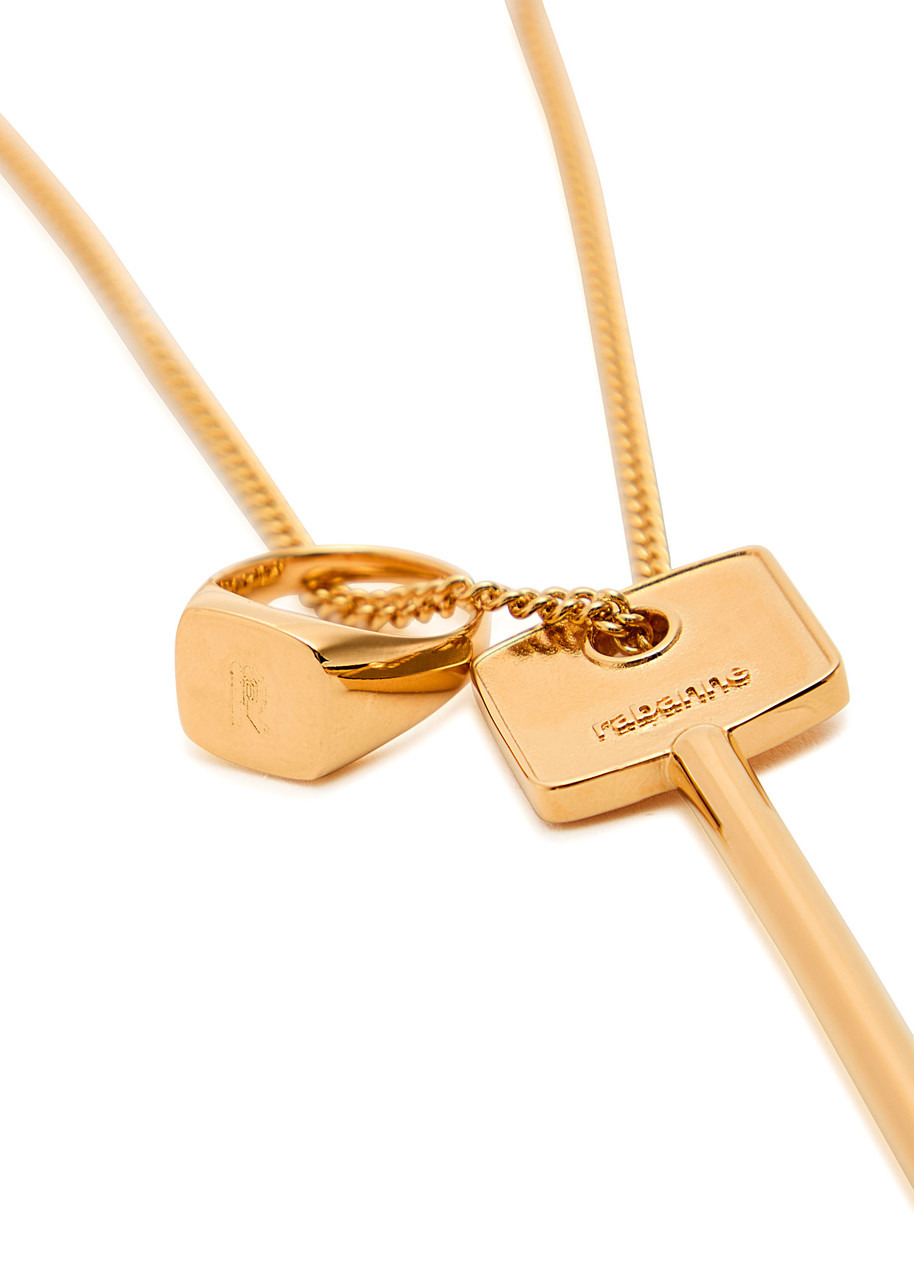 Rabanne Key Necklace - 4