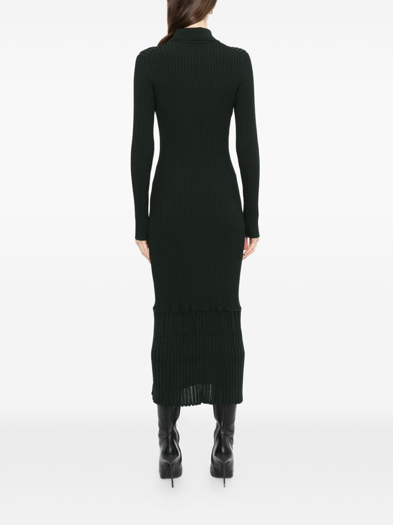 sunburst ribbed midi dress 4