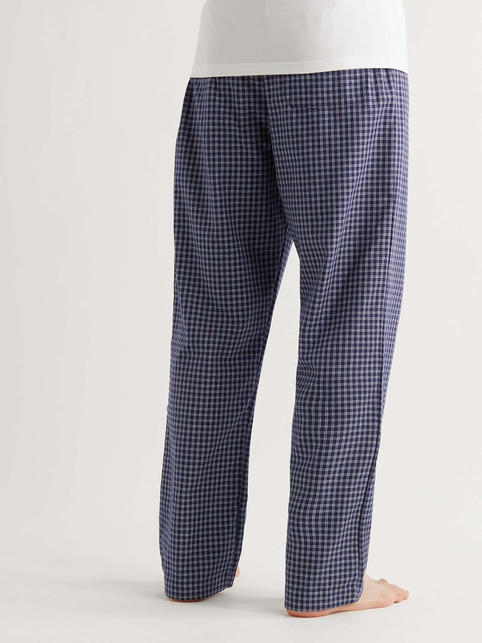 Braemar Checked Cotton-Flannel Pyjama Trousers - 3