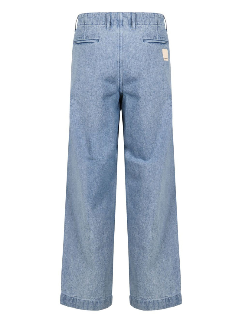 EMPORIO ARMANI welt-pocket trousers outlook