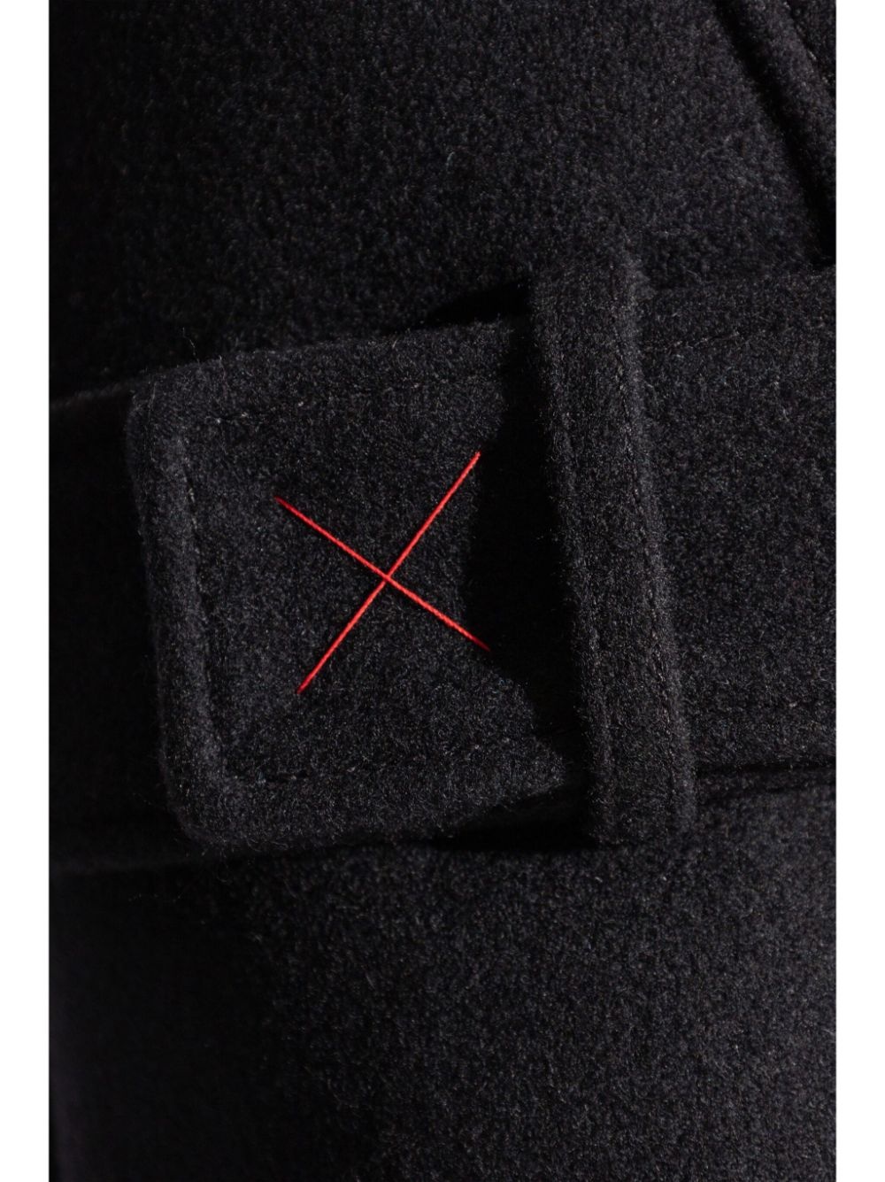 wool double breasted coat - 4