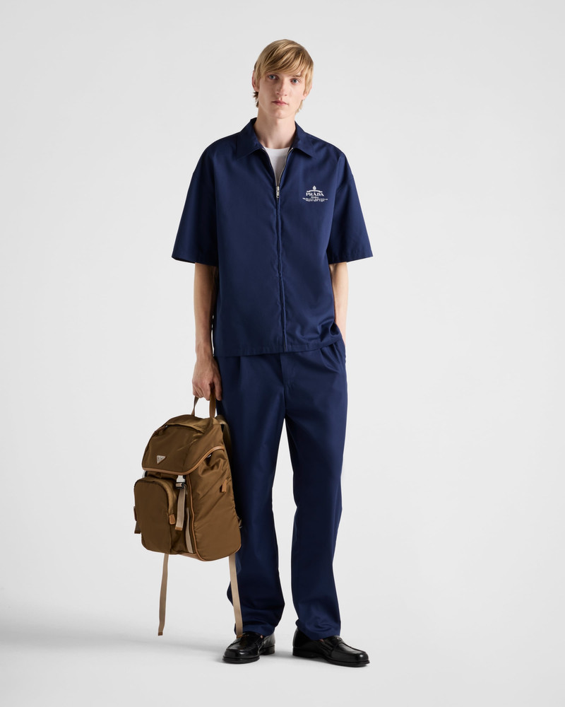 Prada Poplin pants outlook